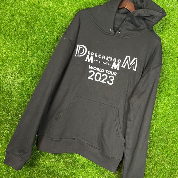 Depeche Mode Vintage Style Rock Hoodie size Large - Picture 3 of 6